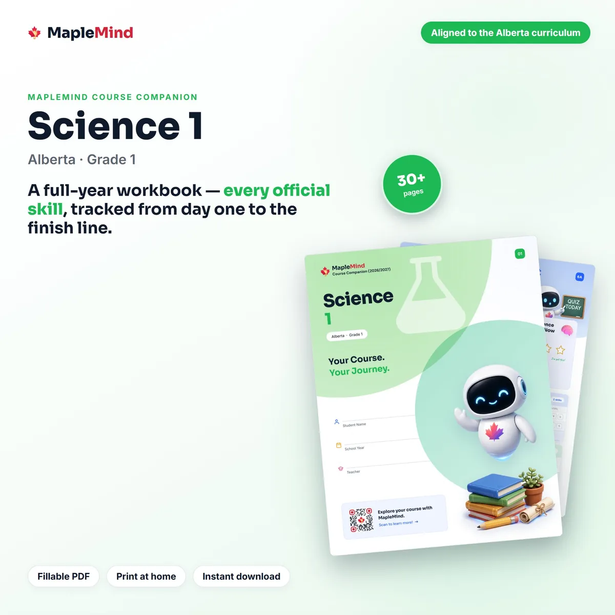 Science 1 Course Companion workbook cover