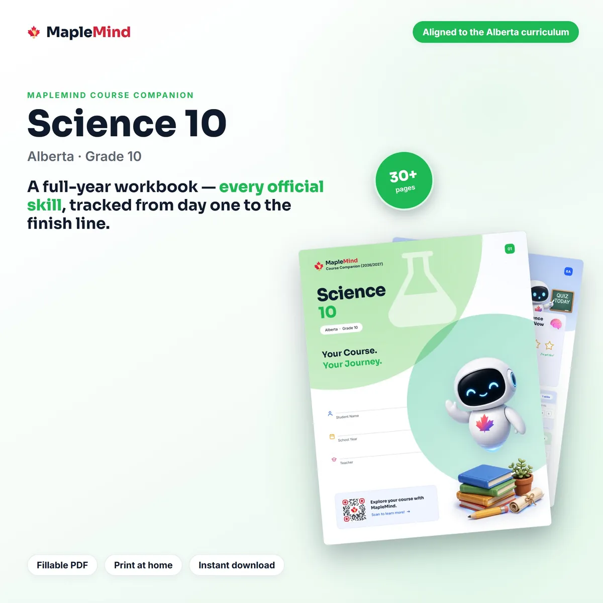 Science 10 Course Companion workbook cover