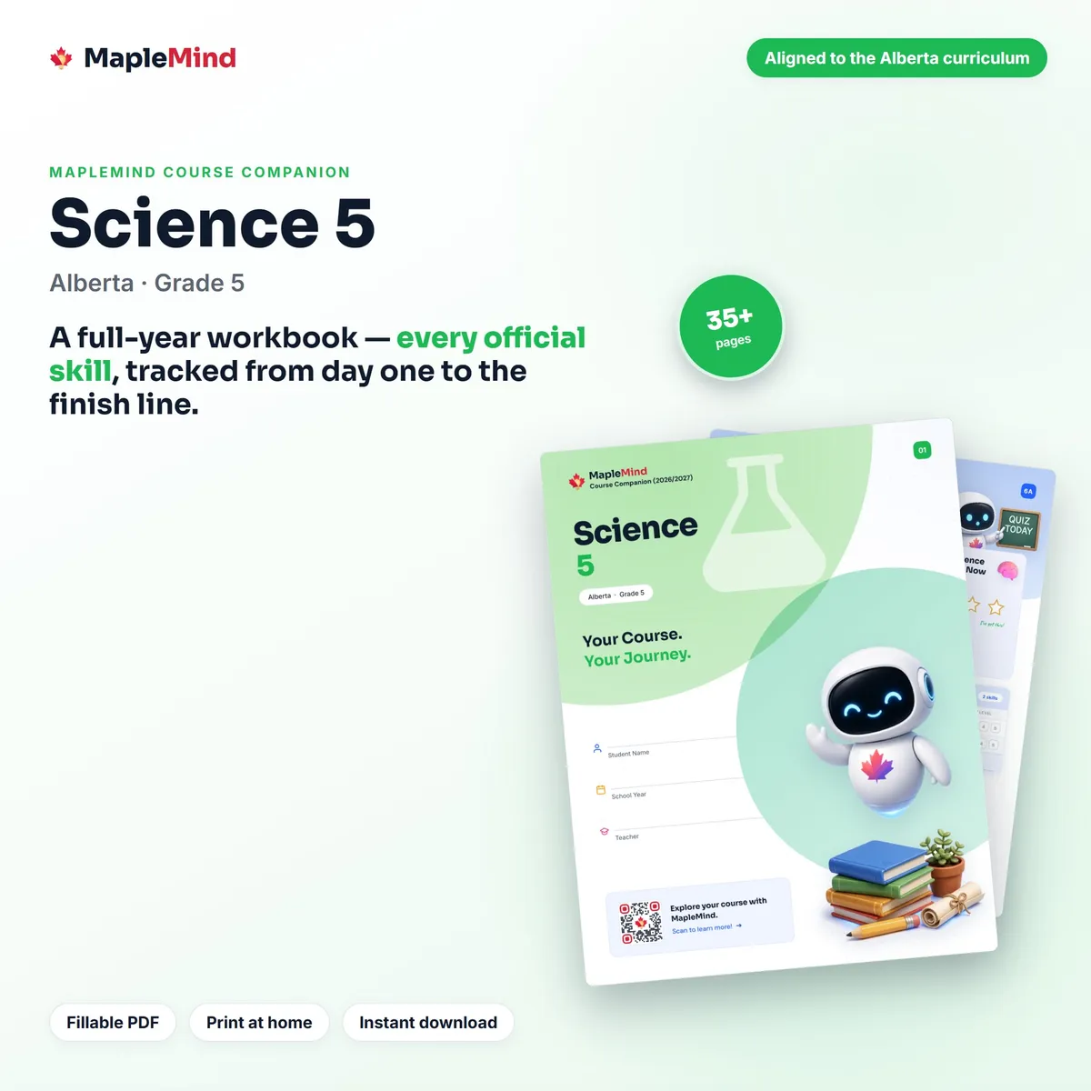 Science 5 Course Companion workbook cover