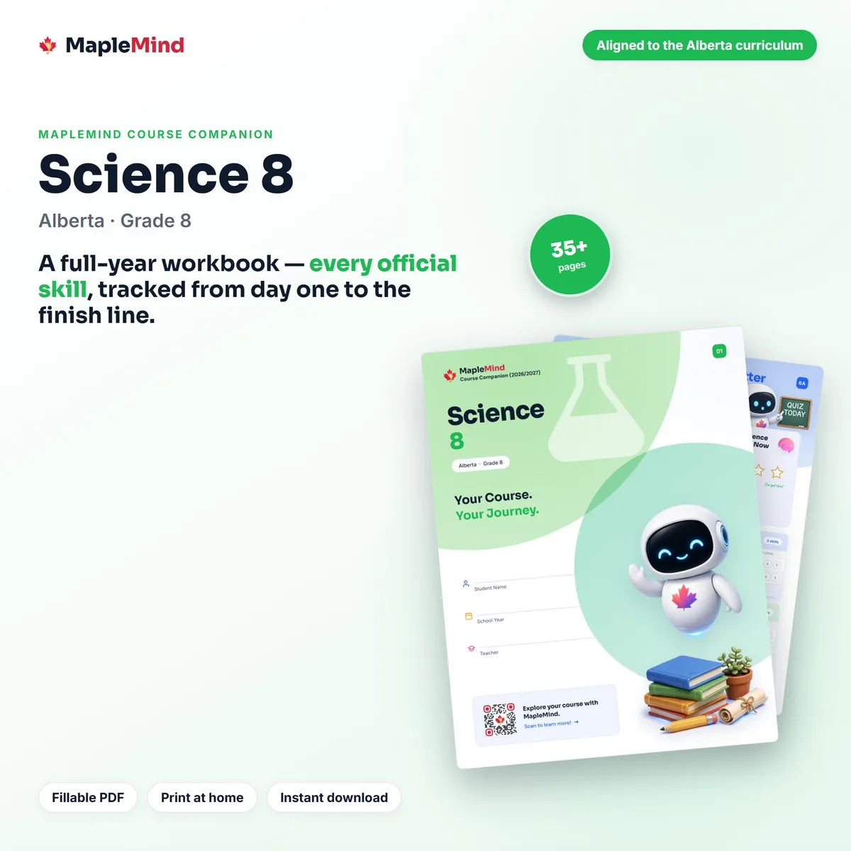 Science 8 Course Companion workbook cover