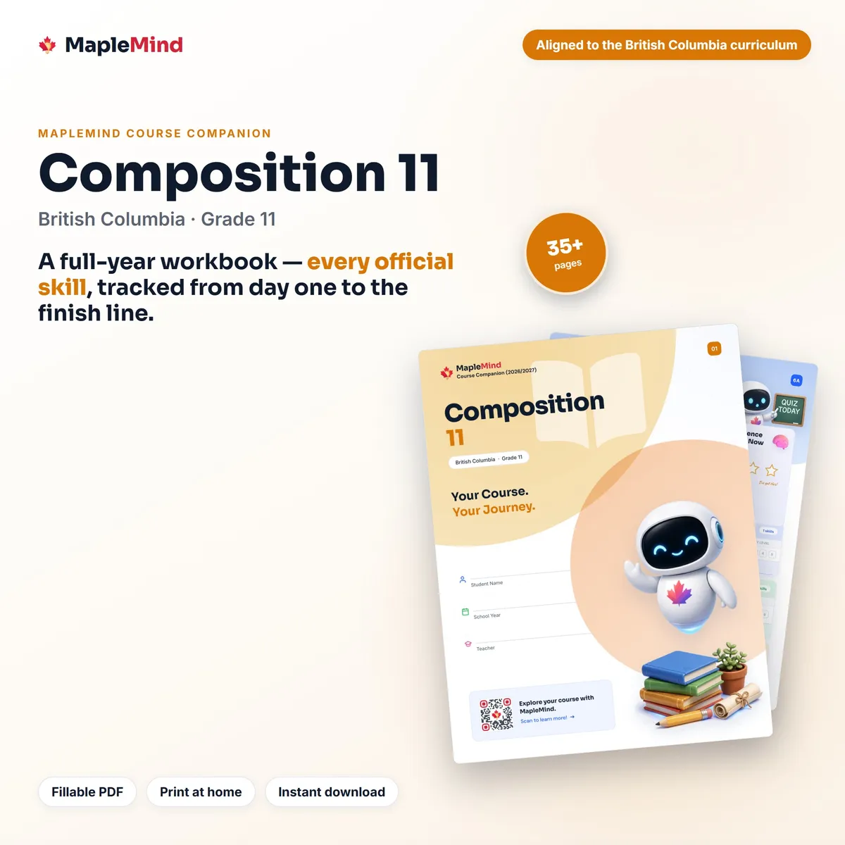 Composition 11 Course Companion workbook cover
