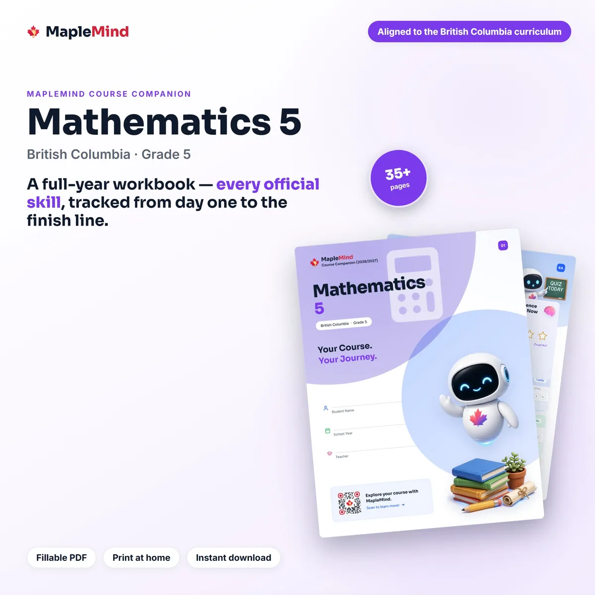 Mathematics 5 Course Companion workbook cover
