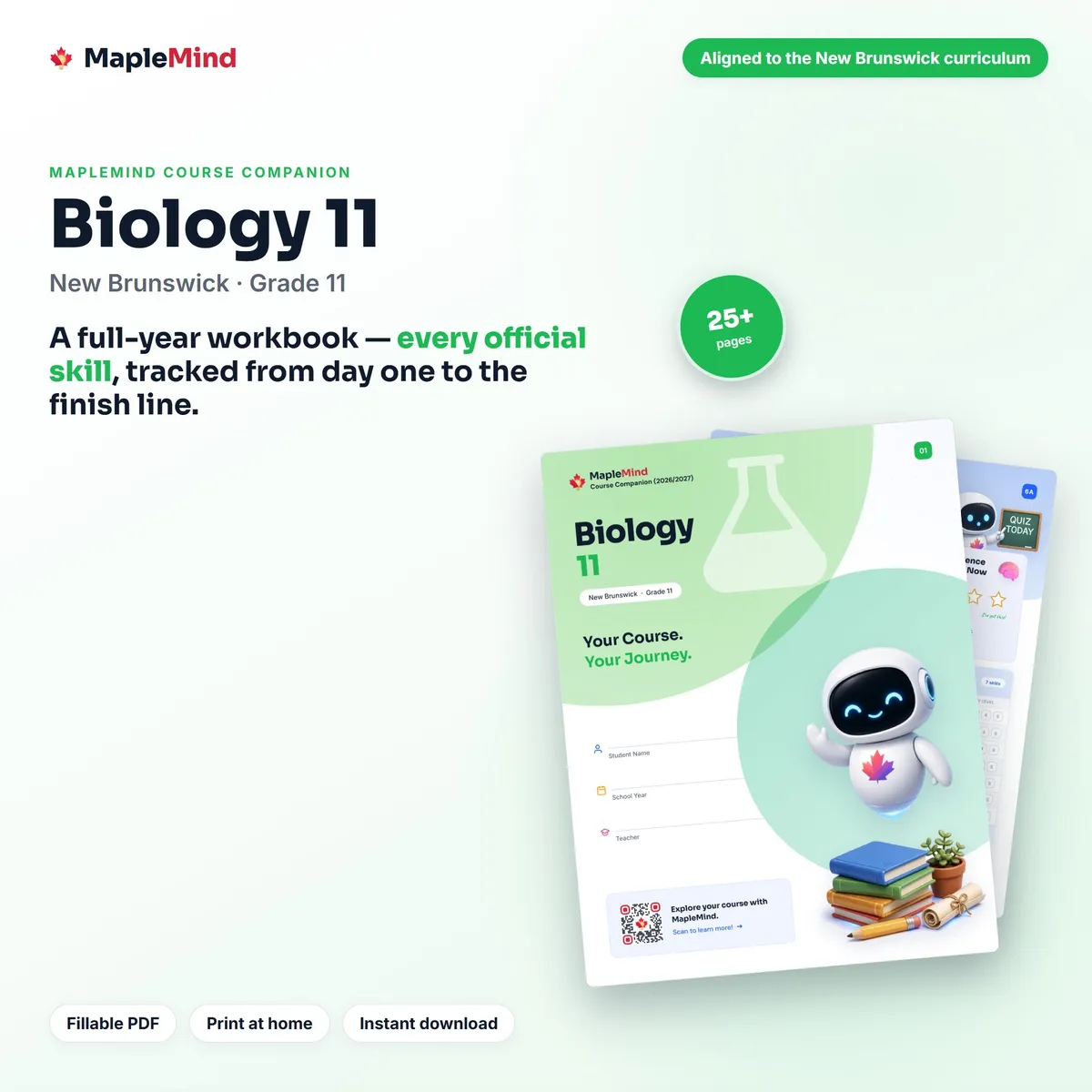 Biology 11 Course Companion workbook cover