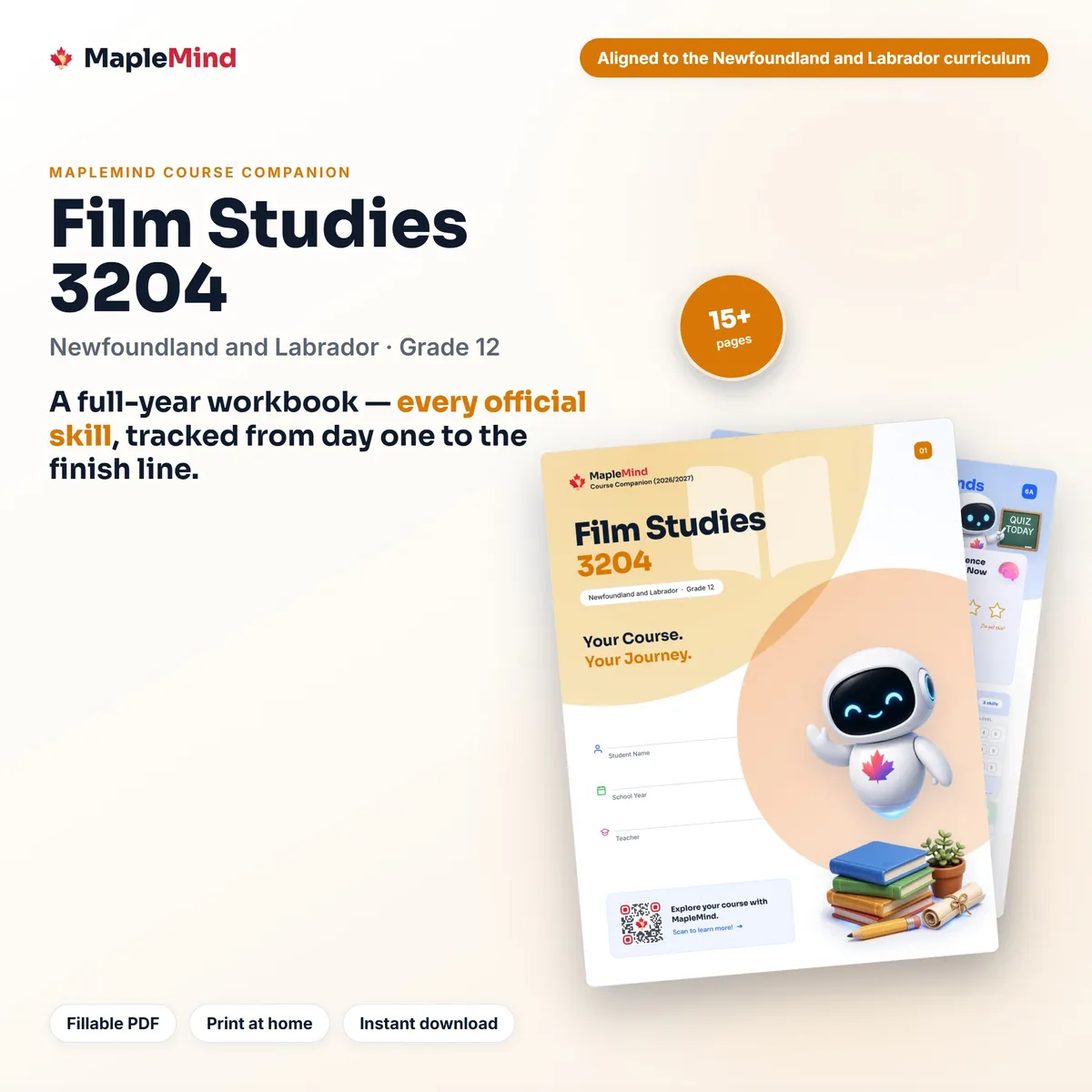 Film Studies 3204 Course Companion workbook cover