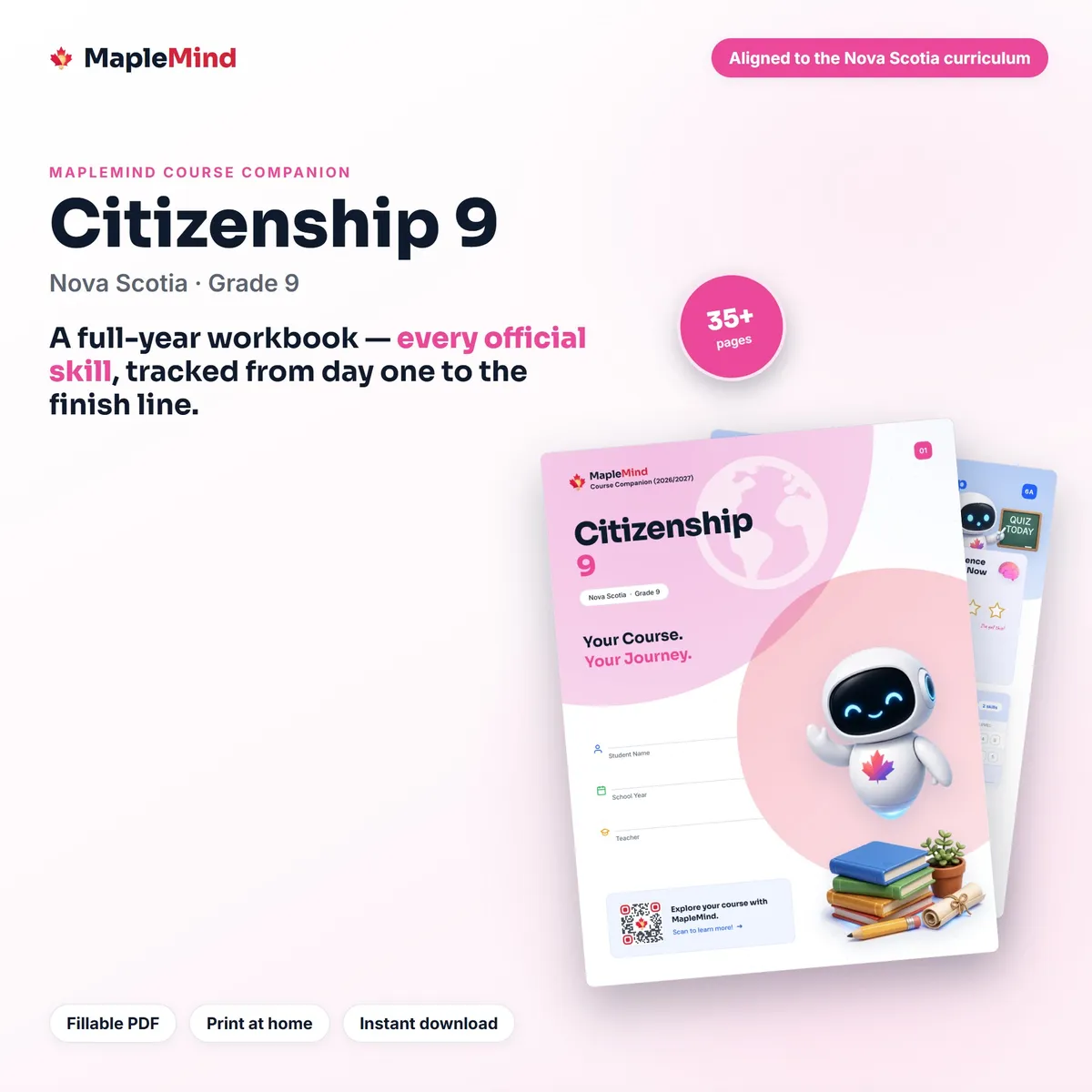 Citizenship 9 Course Companion workbook cover