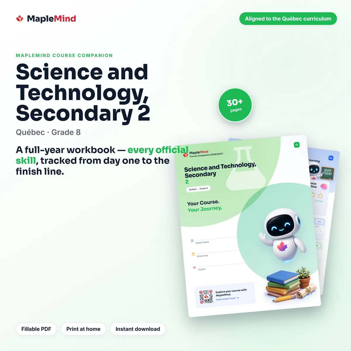 Science and Technology, Secondary 2 Course Companion workbook cover